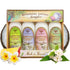 Island Soap and Candle Works Sampler Gift Set, Paraben Free Body Lotion for Men and Women, 4 x 2 Ounce