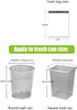 1.2 Gallon Drawstring Trash Bag, Small Garbage Bag, 120 Counts, White