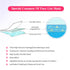 V Shape Face Mask, Firming Double V Line Lifting Mask for Women & Men, 6 Pieces