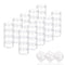 ZEJIA 5 Gram Sample Containers with Lids, Mini Makeup Containers, 50 Count Empty Plastic Travel Cosmetic Containers