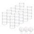 ZEJIA 5 Gram Sample Containers with Lids, Mini Makeup Containers, 50 Count Empty Plastic Travel Cosmetic Containers