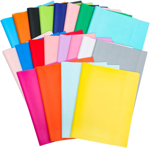 160 Sheets Colored Tissue Paper Bulk, 14 X 20 Inches for Gift Bags, DIY Crafts, Weddings, and Birthdays