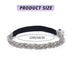 JEAIRTS Light Up Headbands, Glowing Led Rhinestone Headpiece, Sparkly Crystal Hair Band for Women