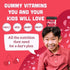 Gummies Gummy 90 (1-2 Llama Naturals Kids Multivitamin | Real Fruit, No Added Sugar Cane | Organic Vegan Toddler Whole