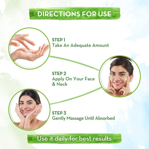 MAMAEARTH Vitamin C Daily Glow Face Cream, Skin Illumination with Turmeric, Lightweight & Hydrating Formula