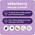 Vitamin Bounty Organic Elderberry Capsules for Adults - Immune Support with Vitamin C, Zinc & Echinacea - 60 Capsules