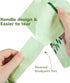 AYOTEE 1.6-2 Gallon Compostable Trash Bags, 50 Count Mini Biodegradable Kitchen Food Scrap Waste Bags with Handle Tie