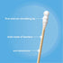 The Humble Co. Bamboo Cotton Swabs (600 count) - Cotton Buds for Ears, Makeup, and Cleaning