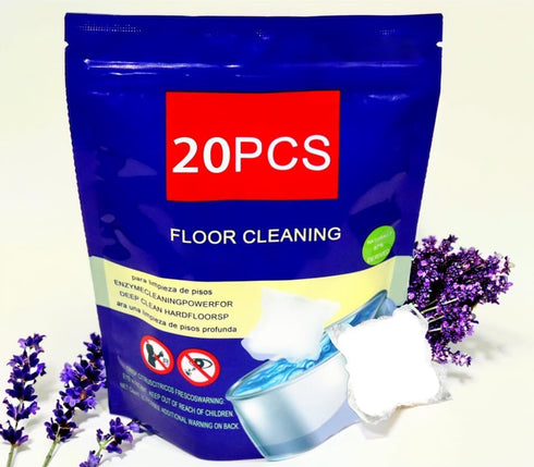 TETEPV Hard Floor Cleaner,Lavenger Scent 20 Count (1Pack) Made From Natural Ingredients,Safe for