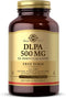 Solgar DLPA 500 mg, 100 Vegetable Capsules, Supports Central Nervous System, Vegan, Gluten Free