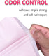 Sanitary Napkin Disposal Bags - Feminine Hygiene Disposal Bags for Tampons and Pads, 100 Pcs Pink