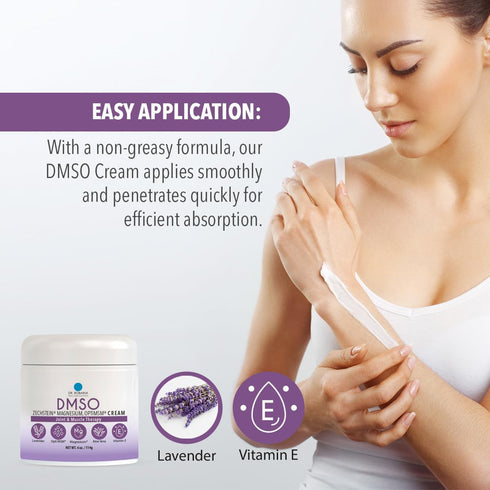 Dr. Robaina DMSO Lavender Roll-On - Ultimate Pain Relief and Skin Nourishment | 99.9% Pure Pharmaceutical Grade with