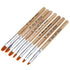 WOKOTO 14 Pcs Acrylic Nail Brush Pen Set, Nail Art Brush Tips, Nail Dust Brush, Nail Polish Brush Kit