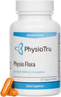 Physio Flora Curcumin Piperine, 60 Veggie Capsules, Probiotics and Prebiotics for Gut Health