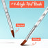 Honoson 6 Pieces French Tip Cutter Tool Nail Trimmer Set with 1 Acrylic Brush, 1 French Tip Knife, 5 Spare Blades