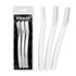 Visage Precision Facial Razors, Touch-up Dermaplaning Tool for Eyebrow and Facial Hair Removal, 3 Count