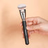 TEOYALL Large Dense Flat Angled Foundation Brush - Kabuki Brush for Liquid Cream Powder Makeup