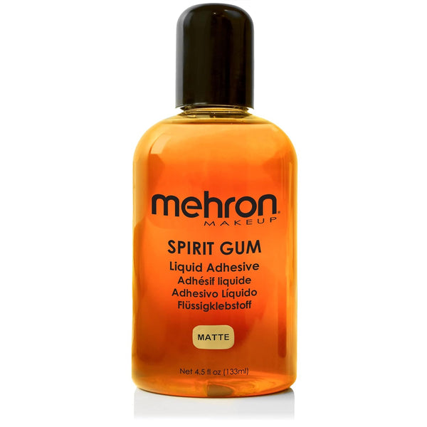 Mehron Makeup Spirit Gum - Adhesive for Special FX, Cosplay, Halloween, 4.5 oz (Matte)