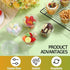 yvsay 6 oz 105PCS Plastic Parfait Cups with Flat Lids, Disposable Dessert Cups for Fruit, Ice Cream, Yogurt, Candy