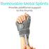 Vive Thumb & Wrist Brace - Spica Splint for Right or Left Hand, Carpal Tunnel, Tendonitis, Arthritis Support