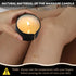 LCZLUMIPRO Set, 6 Pack 2.35oz, 6 Massage Candle Low Temperature Soy Wax Candles that Melt into Nourishing Body Oil