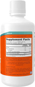 NOW Supplements, Colloidal Minerals Liquid, Plant Derived, Essential Trace Minerals, Raspberry, 32-Ounce