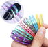 Nail Art Striping Tape Lines - 18 pcs Mermaid Candy Color Adhesive Nail Stickers, Rolls Nail Strips Tape Decals for