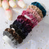 KINGMAS 10 Pcs Velvet Hair Ties Scrunchies, Elastic Flannelette Hair Bands for Women