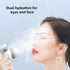 WIKINK Portable Eye Steamer, Eye Steam Sprayer, Portable Eye Steam Sprayer, Rechargeable Nano Eye Mist Steam Sprayer