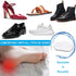 Medial & Lateral Heel Wedge Silicone Insoles, Supination & Pronation Corrective Gel Adhesive Shoe Inserts for Foot