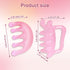 HX YUEGOUHUI Fascia Cellulite Massage Tool for Neck Shoulder Back Resin Body (Cloud Brown)