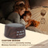 White Noise Machine - Sleep Sound Machine with Soothing Sounds, Timer & Memory Function for Relaxation (Brown Wood
