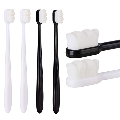 hongjin Extra Soft Toothbrush, Ultra Soft-bristled Adult Toothbrush Micro Nano 15000 Floss Bristle