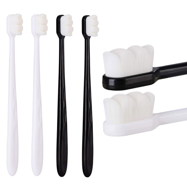 hongjin Extra Soft Toothbrush, Ultra Soft-bristled Adult Toothbrush Micro Nano 15000 Floss Bristle
