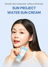 THANKYOU FARMER Sun Project Water Sun Cream 1.75 Fl Oz (50ml) - Travel Size Face Sunscreen for Sensitive Skin, Korean.