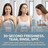 OUSTANE Packets 30 Count, 15ml Travel Size Original Mint Mouthwash Fluoride-Free, Alcohol-Free, Non-Burning, Gentle