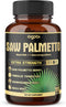 11in1 Saw Palmetto Capsules with Ashwagandha, Turmeric, Tribulus, Maca & More - 180 Count Healthy Prostate & Hair