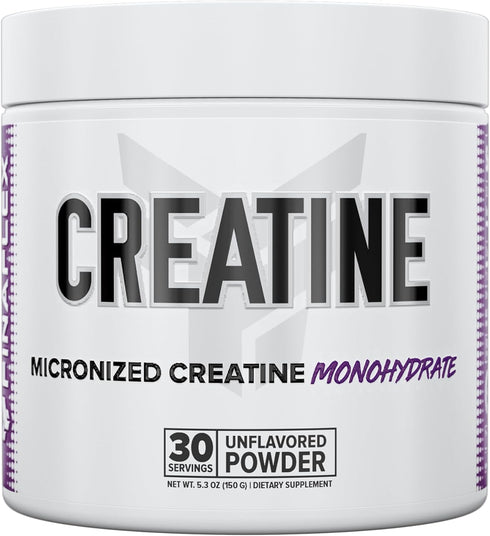 FINAFLEX Pure CREATINE, Unflavored - 5.3 oz, 100% Pure Micronized Creatine Monohydrate, 30 Servings