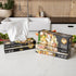 BOS Odor-Sealing Kitchen, Home & Food Small Trash Bags, Disposable Bags, Scent & Smell Free (50 Bags) [Size XL, Color