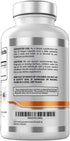 Liposomal Vitamin C 1400mg, 180 Vegan Capsules, Fat Soluble High Absorption VIT C for Immune System Support