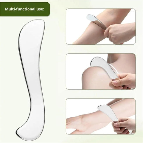 Yiodauh 5 Scraping Massage Tool Pcs Muscle Fascia Knife Gua Sha Tools Massage Scraper Tool Release Reduce Puffiness