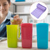 MECCANIXITY Small Trash Bags, 0.5 Gallon Garbage Bags for Mini Trash Can, Purple, 4 Rolls, 120 Counts