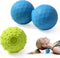 Peanut & Spiky Massage Ball Set, Double Lacrosse Peanut Roller + Firm