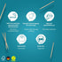 Wonder Toothpicks with Flavor - 100 Individually Packed Flavored Toothpicks in 8 Varieties for Fresh Breath