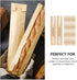 HONITANO 50pcs Packaging Kraft Paper Bread Bags with Window for Baguette Loaf Disposable Paper Bags for Homemade Bread