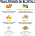 Meche Multivitamin Rapid Release Strips - Vitamins A, C, D, B6, B12, Magnesium, Biotin, Folic Acid, Sugar Free,