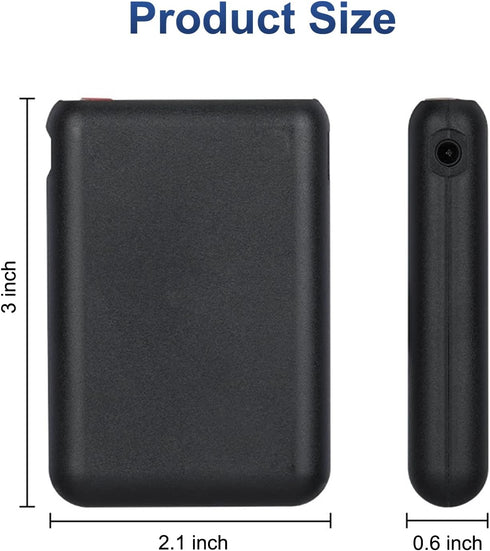 iproods 7.4V 3000mAh Pack Rechargable Li-Polymer Battery for Heated Gloves