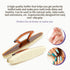 Winning Nails 7" Chamois Buffer for Lustrous and Shiny Nails, 2 Count
