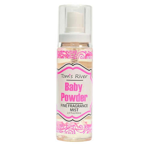 Infinix Baby Powder Scent Fragrance Mist for Women and Men, 2 oz, Clear