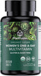 PlantFusion Organic Multivitamin for Women - One Daily Whole Food Blend, Vegan, Non-GMO, Gluten Free - 60 Tablets (2